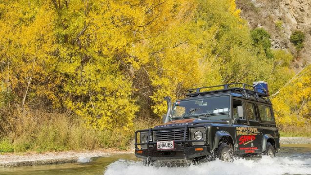 From Queenstown: Skippers Canyon 4WD historical tour