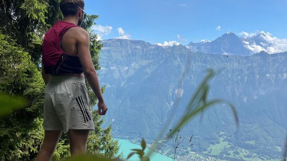 Interlaken: Geführte Wanderung zum Harder Kulm mit Schweizer Triathlet