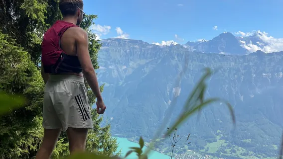 Interlaken: Geführte Wanderung zum Harder Kulm mit Schweizer Triathlet