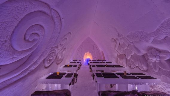 Arctic SnowHotel Visit with Ice Restaurant + Dinner