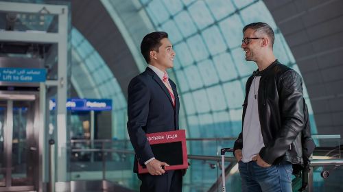 Dubai International Airport bridge airport pick-up service 1