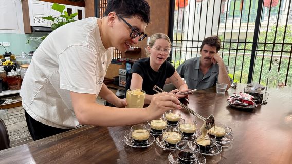 Hanoi Coffee Workshop: Taste Salt, Coconut and Egg Coffee