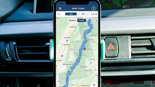 Tur Audio Mengemudi Mandiri di Taman Nasional Shenandoah