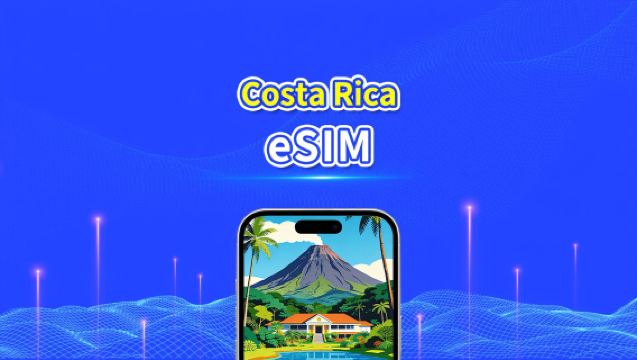 eSIM Costa Rica | 4G | Paquete de Datos Diario/Total | 1–30 días | Facturación 24 Horas | Código QR