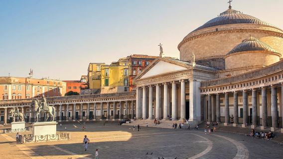 Naples : Visite panoramique à l'heure dorée et au coucher du soleil