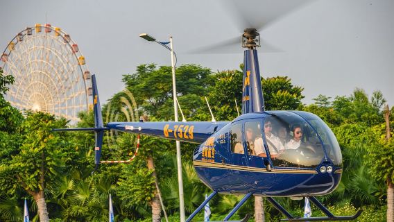 廣西北海銀灘潿洲島直升機觀光包機低空遊覽飛行體驗會議會展商業宣傳【上帝視角看北海+客製航線+包機觀光】