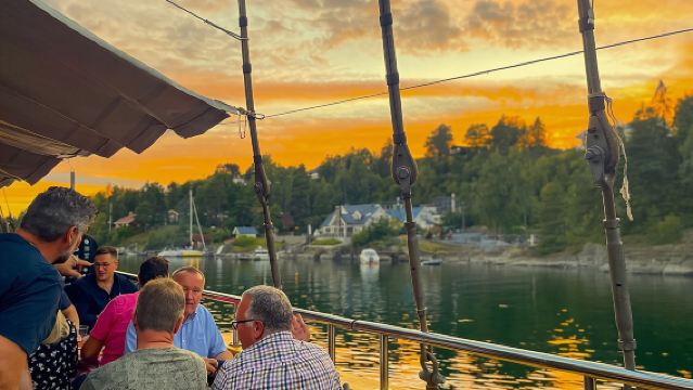 Oslofjord-Dinner-Kreuzfahrt auf einem Segelschiff