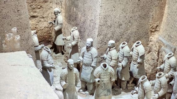 Đội quân đất nung Tây An, Tường thành, Tháp Đại Nhạn, Tour tham quan phố Hồi giáo trong ngày (Tour theo nhóm nói tiếng Anh)