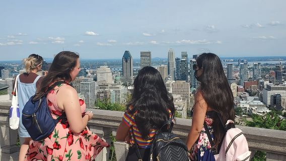 Lawatan bandar; petang di Montreal