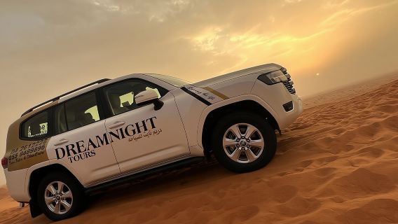 Private Desert Safari Dubai Tour With Dune Bashing and BBQ Dinner