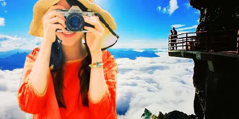 龍頭山一日遊 高鐵站或大河坎直達/可選含索道、扶手電梯、接駁車