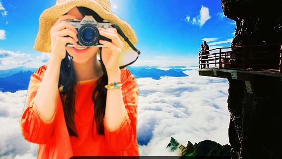 龍頭山一日遊高鐵站或大河坎直達/可選含索道、扶梯、擺渡車