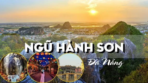 Đà Nẵng: Tour 2 ngày tham quan Ngũ Hành Sơn, Hội An và Sơn Trà