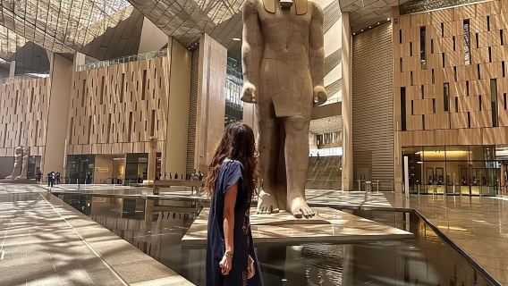 Visite guidée des pyramides, du Sphinx et du Grand Musée égyptien (GEM)