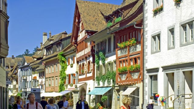 Rhine Falls and Stein am Rhein