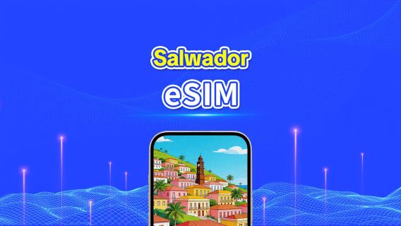 Salwador 4G eSIM | Pakiet danych dzienny/łączny | 1–30 dni | Rozliczenie 24-godzinne | Kod QR