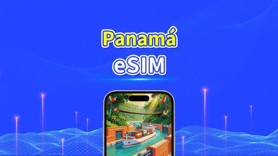 Panamá 4G eSIM | Paquete de datos diario/total | 1–30 días | Facturación por 24 horas | Código QR