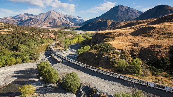 TranzAlpine Train, Arthur's Pass and Castle Hill Day Trip