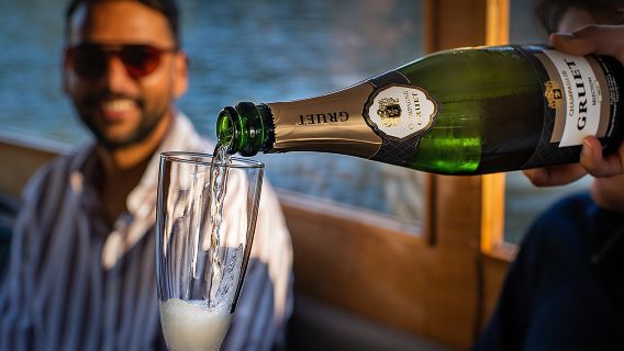 Private Champagner-Kanalfahrt in Amsterdam