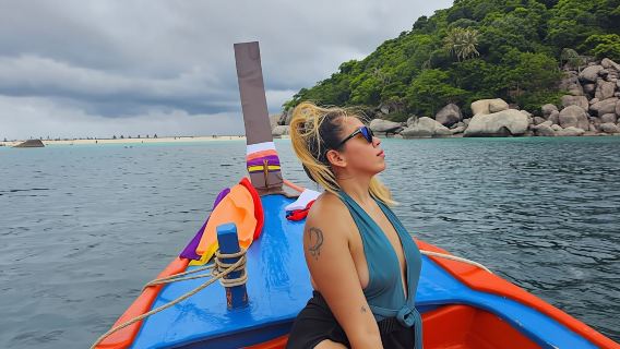 Private Longtail Boat Tour in Koh Tao and Nang Yuan with Snorkel