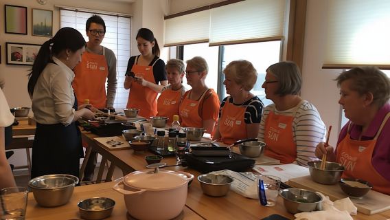 Sushi-making experience in Tokyo