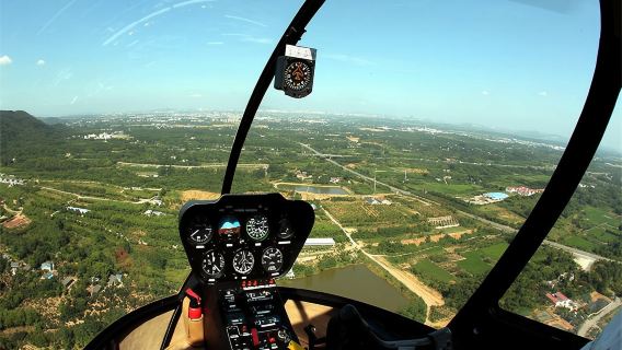 【南京直升機體驗】江蘇南京老山直升機飛行體驗/多條航線可選(飛行體驗有保險)