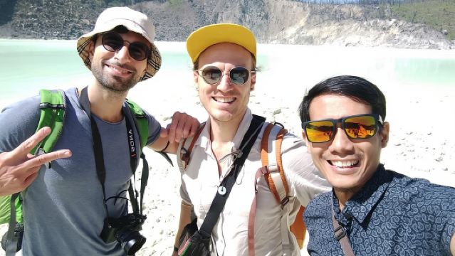 Bandung Tour All In, White Crater, Volcano Mountain, Hot Spring