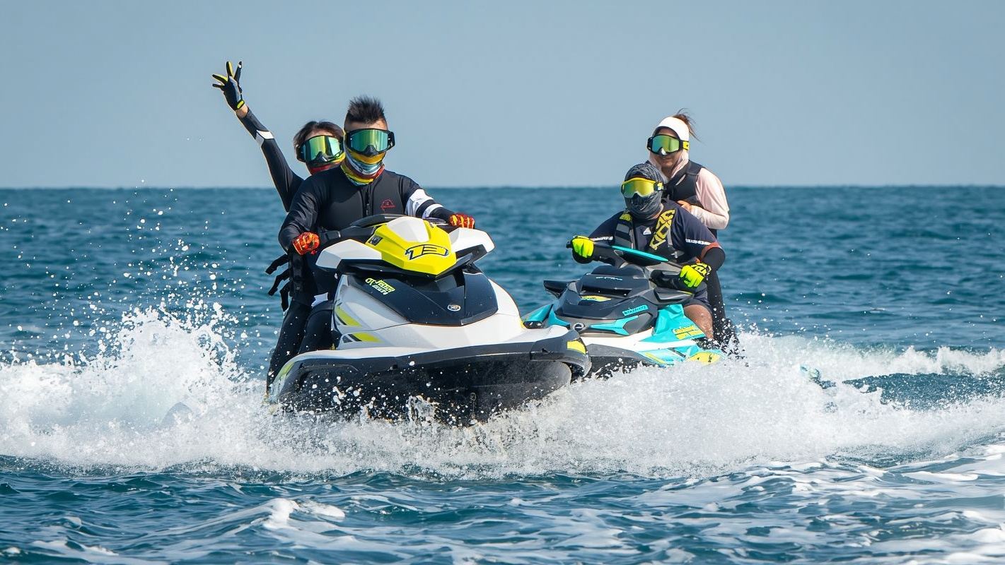 Pattaya Self-Drive Jet Ski Half-Day Tour to Three Uninhabited Islands|Professional coach|Beginner-friendly|Snorkeling & photography