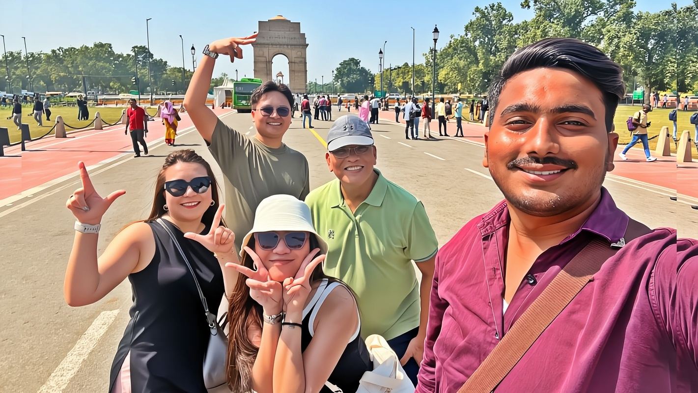 Privater Ganztagesausflug durch Alt- und Neu-Delhi