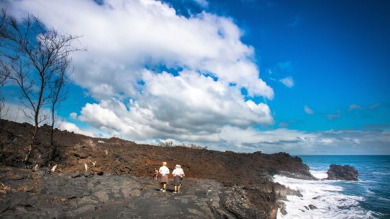 From Hilo: Kilauea Lava Flow Tour with Lunch and Dinner