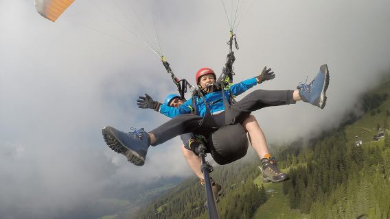Aletschgletscher-Tandem-Paragliding
