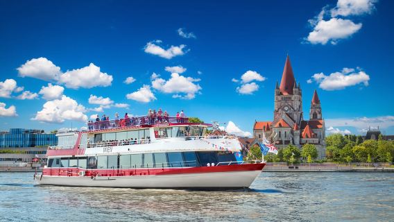 Wien: Donau-Flusskreuzfahrt mit optionalen Wiener Spezialitäten
