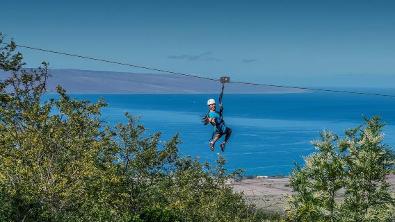 Maui: Ka'anapali 8-Linien-Zipline-Abenteuer