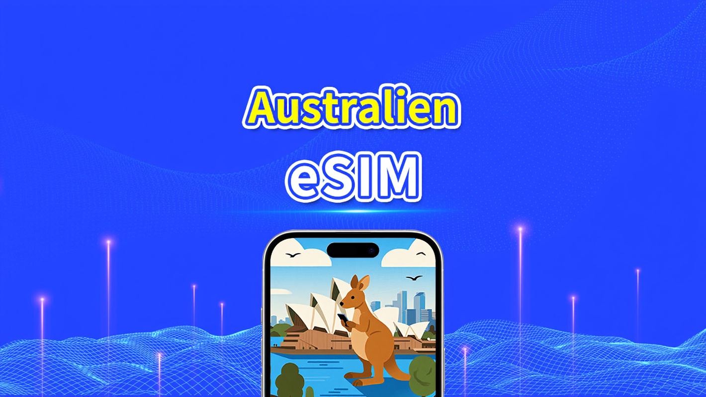 Australien eSIM | 5G/4G | Tägliches/Gesamtdatenpaket | 1-30 Tage | Billing nach natürlichem Tag | QR-Code