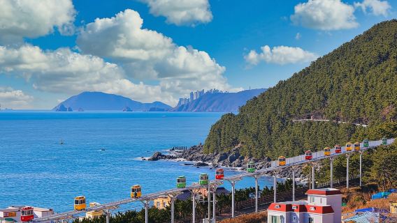 Busan Haeundae Blueline Park [Sky Capsule & Beach Train Ticket]