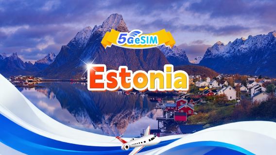 Estonya 5G eSIM | Günlük Paket/Toplam Paket | 1GB/Gün - Toplam 30GB | 1-30 Gün | 24 Saatlik | QR Kodu