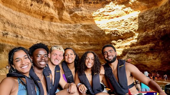 Portimão: Benagil Höhle, Marinha Strand Speedboot - Kleine Gruppe