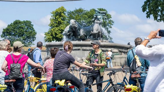 Highlights von Kopenhagen: 3-stündige Fahrradtour mit lokalem Guide