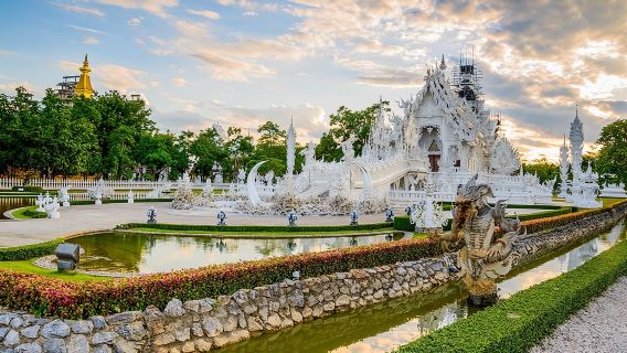 Chiang Rai White Temple, Blue Temple and more from Chiang Mai