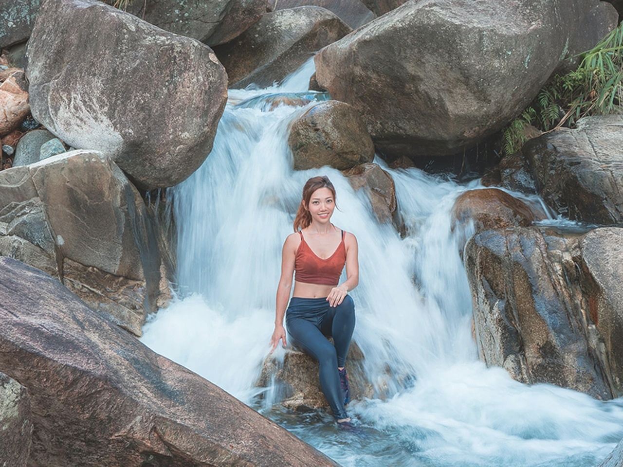 베트남 나트랑 바호폭포 당일 치기 여행 [탐험 하이킹+계곡 따라 걷기+수영+호텔 픽업]