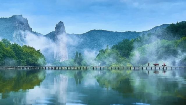 仙都景區+河陽古民居一日遊免換乘【人間仙境·黃帝故里】