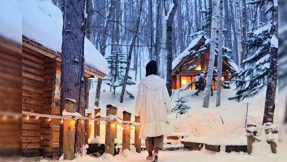 日本北海道大雪山國立公園-層雲峽【北海道中文專車】