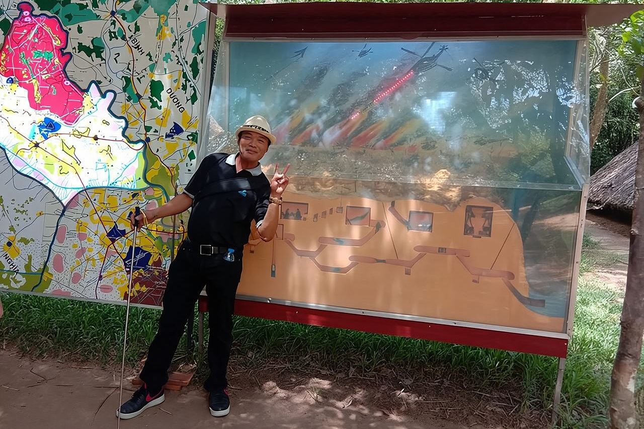 Tour di mezza giornata per piccoli gruppi ai tunnel di Cu Chi da Ho Chi Minh City