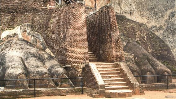 Sri Lanka|Dambulla Cave Temple + Sigiriya Lion Rock Day Tour|Fly From Colombo/Negombo|Private car