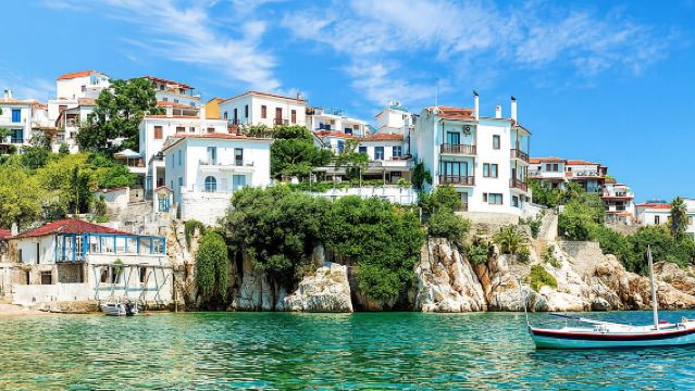 From Skiathos: Cruise to Lalaria, Kastro, and Tsougris
