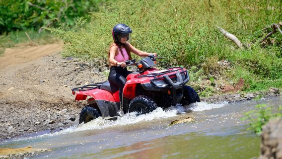 Desde San José: Aventura en vehículos todo terreno por la selva, la playa y el río