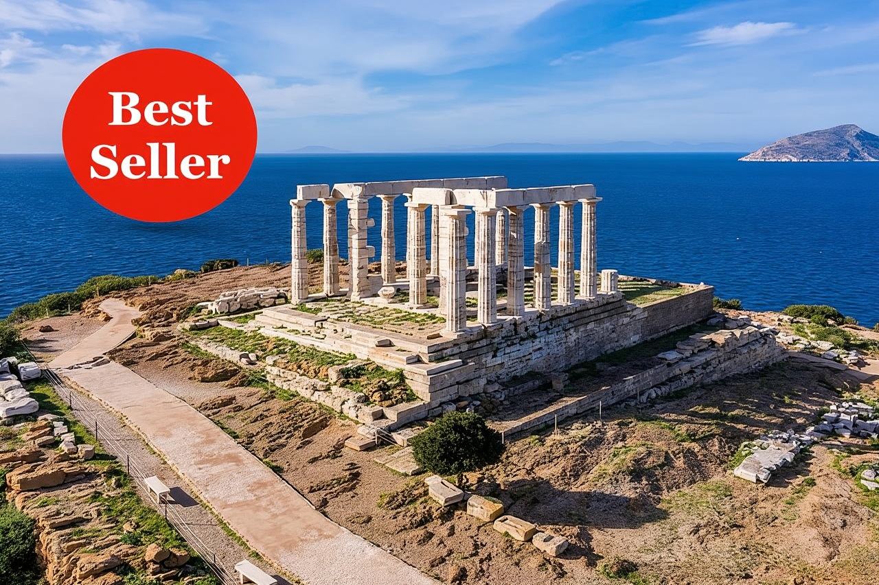 Cape Sounio Private half day Poseidon Athenian Riviera sunset
