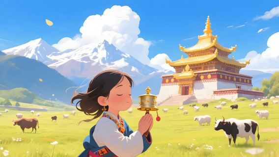 甘南一日遊｜精選2-8人｜【拉卜楞寺+甘加祕境+甘加草原】