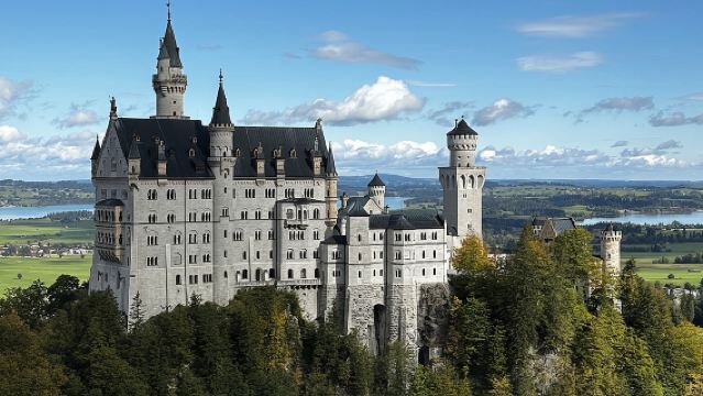 Circuit privatisé au Château de Neuschwanstein et Linderhof au départ de Munich