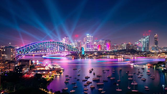 Limited time offer - Sydney Vivid lights show cruise Fantasea cruise